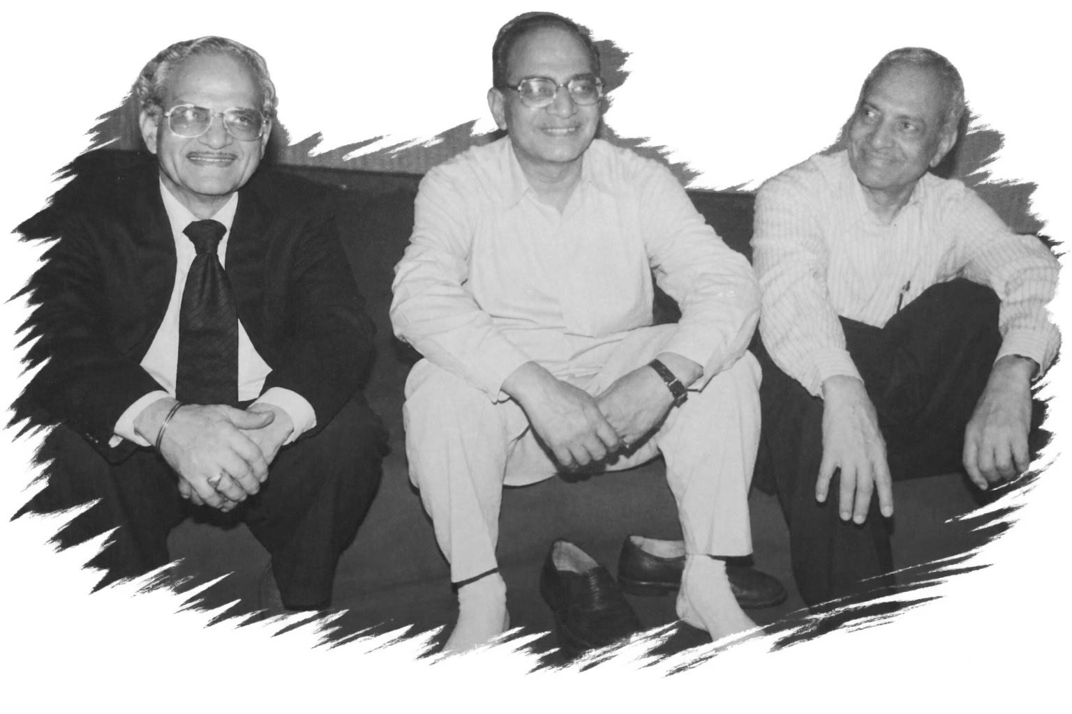 1960s Three-Person Historical Photograph