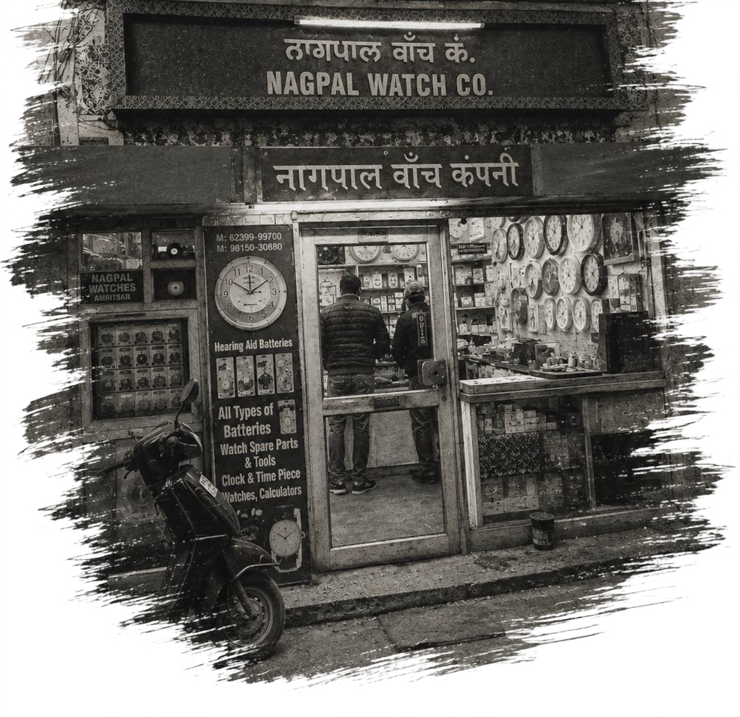 Nagpal Watch Co. Historical Storefront